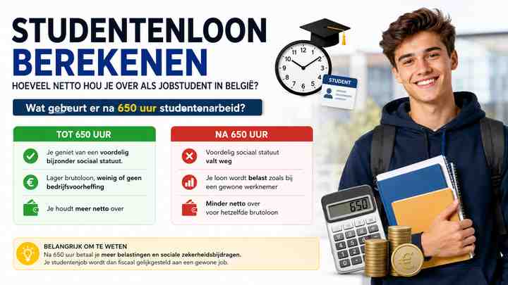 Wat gebeurt er na 650 uur studentenarbeid?